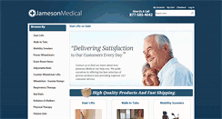 Desktop Screenshot of jamesonmedical.com